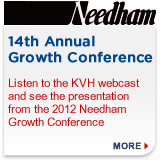 KVH at the Needham Conference