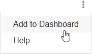 Add to Dashboard Menu Item