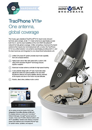 TracPhone V11-IP Spec Sheet